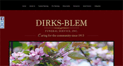Desktop Screenshot of dirksblem.com